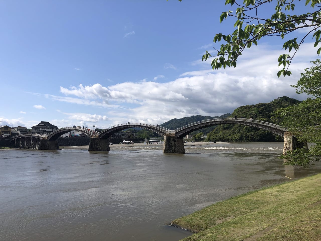 錦帯橋祭り　錦帯橋